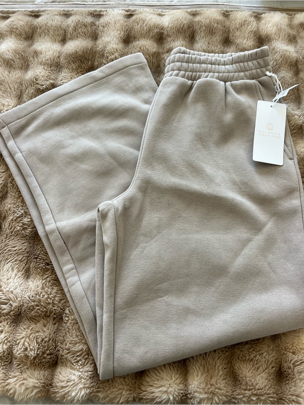 Balance Collection Cream Kids Jogger Pants